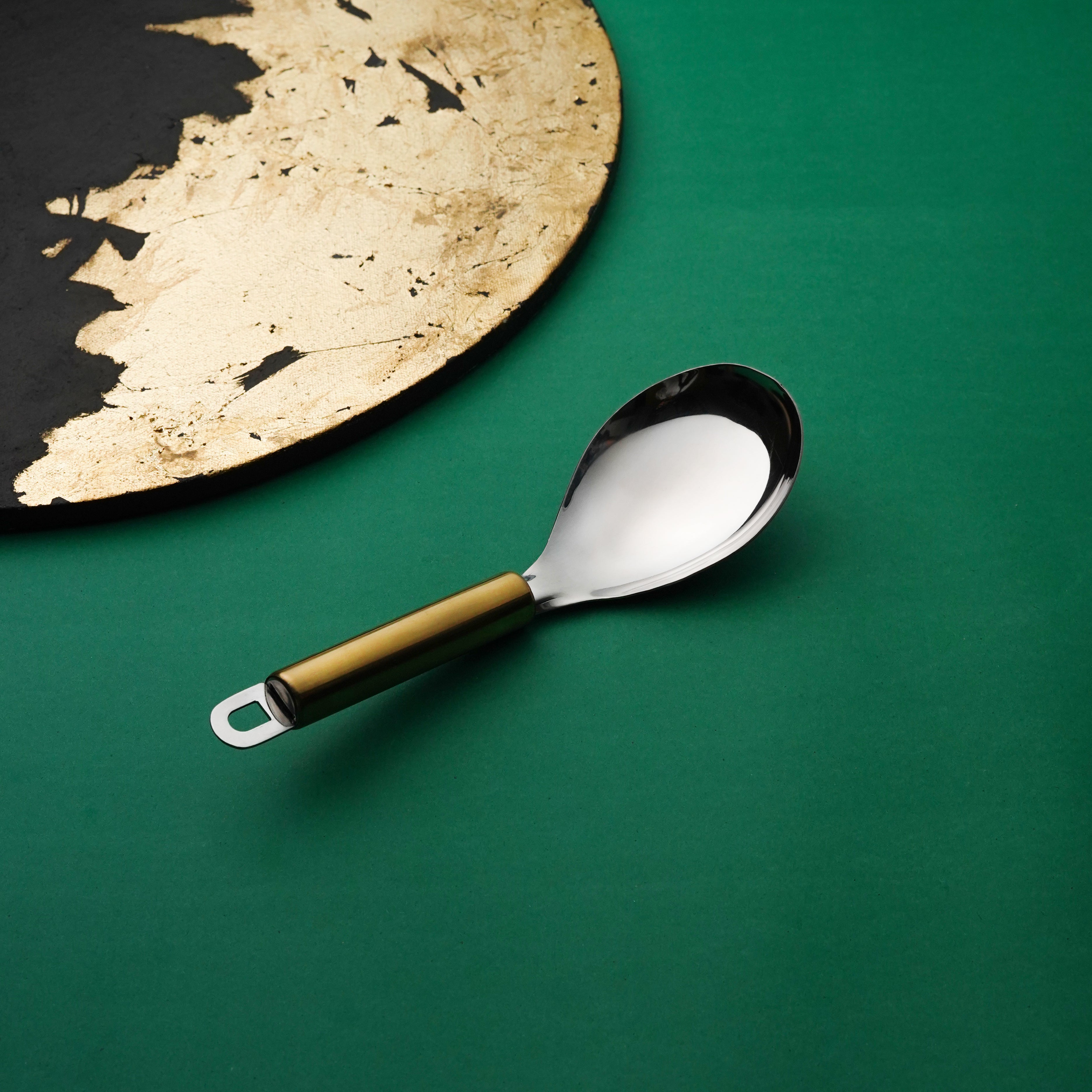 Curry Server Gold Handle