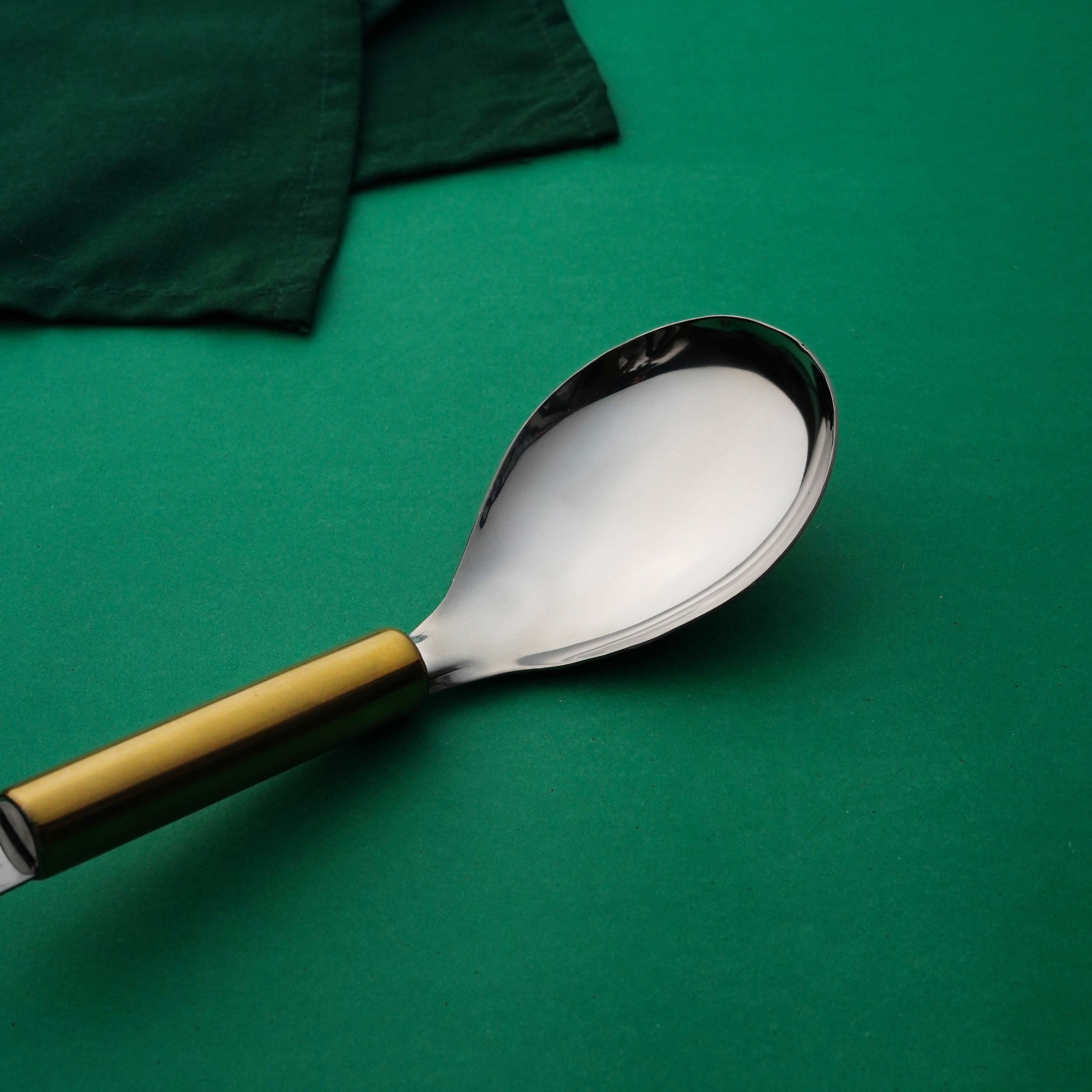 Curry Server Gold Handle