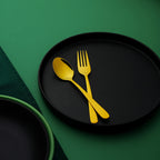 (Smart Gold) 30 pcs 6 person serving  Pvd golden coating