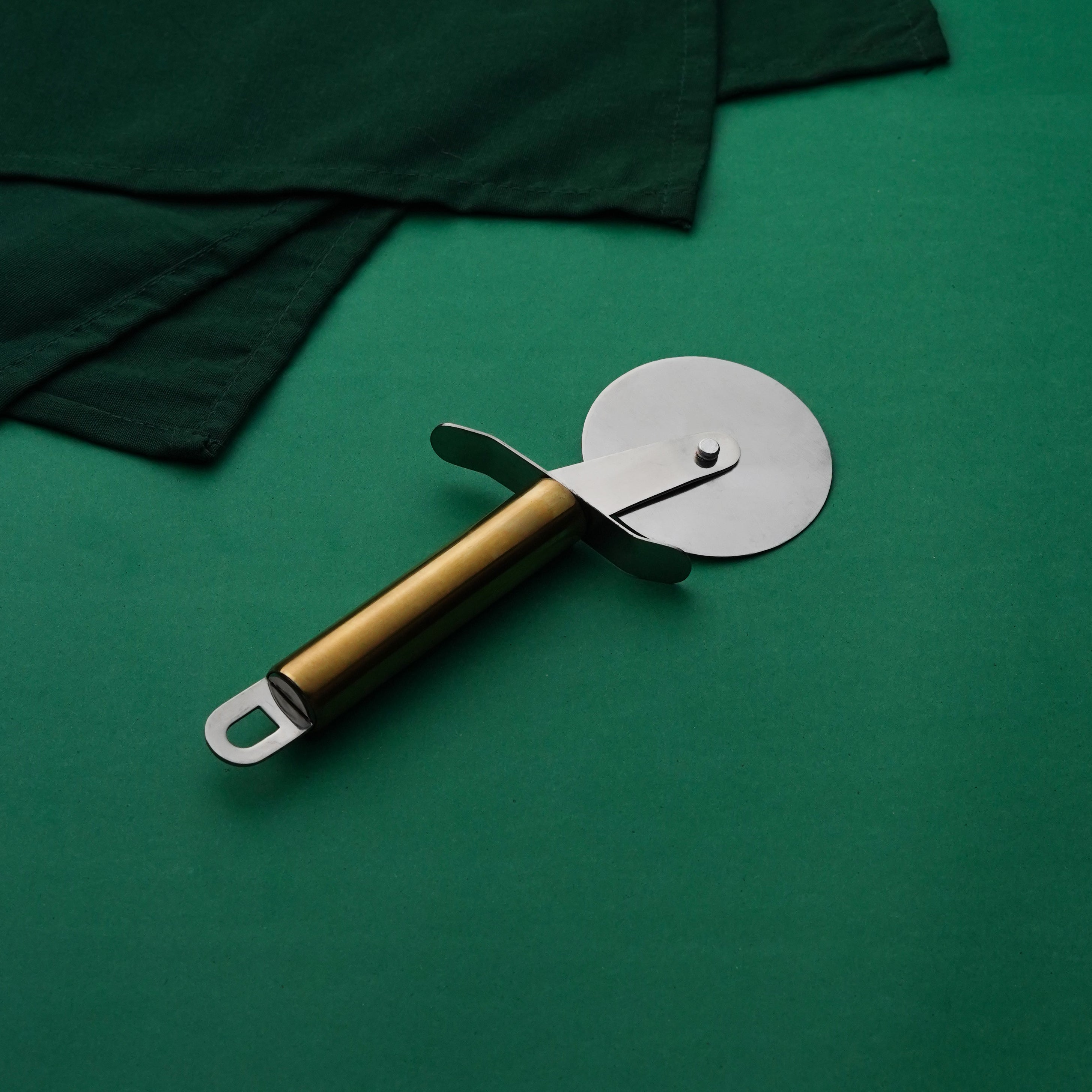 Pizza Cutter Gold
