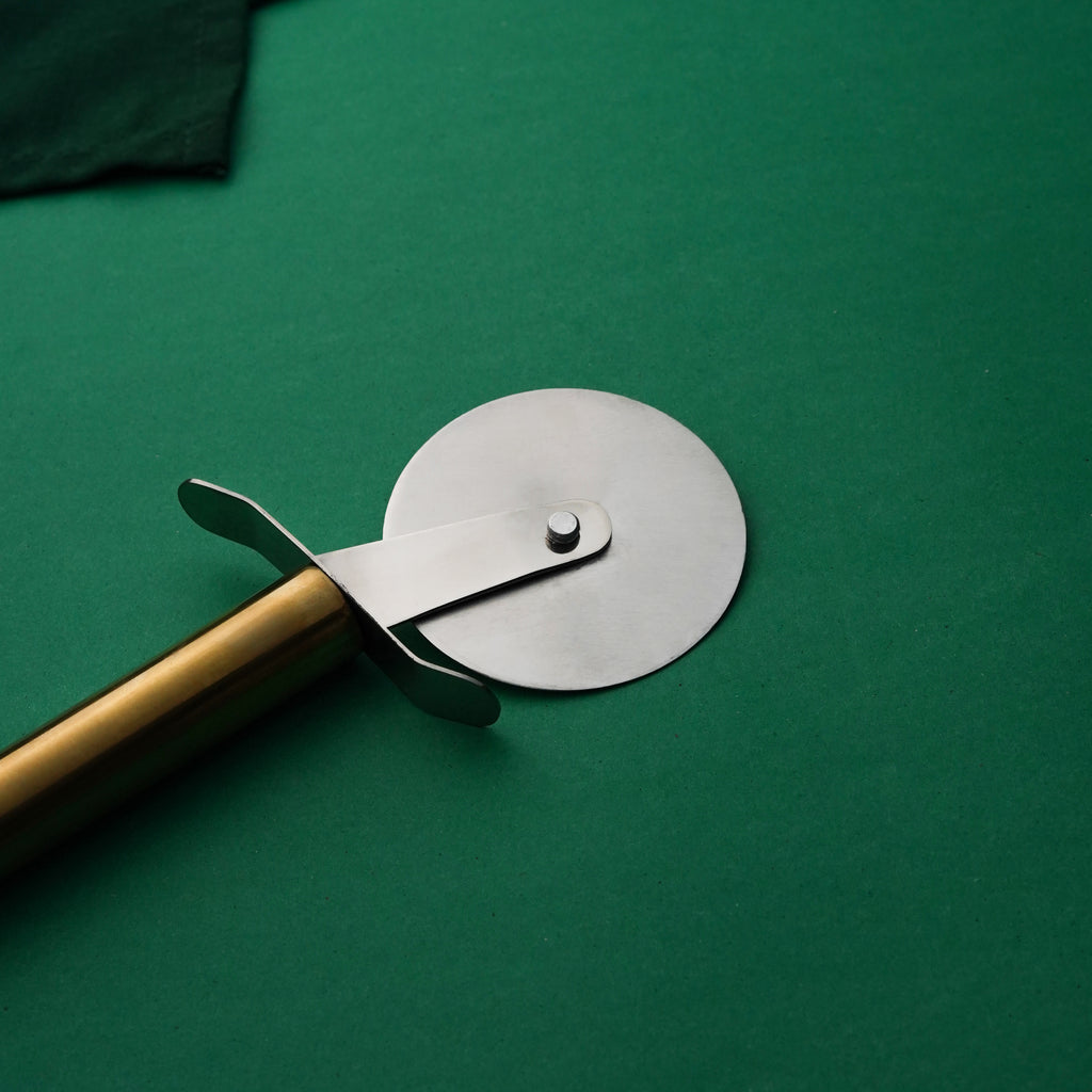 Pizza Cutter Gold