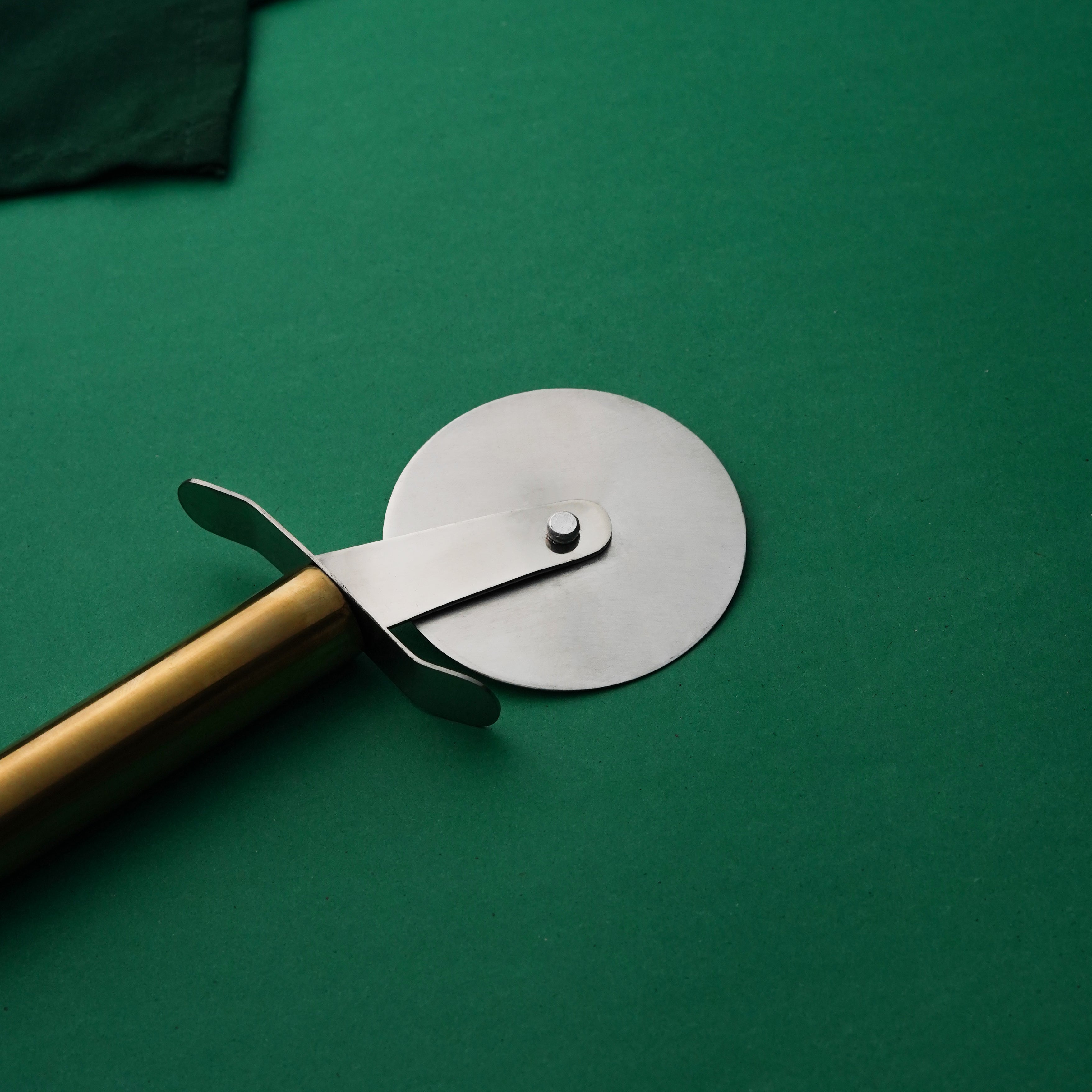 Pizza Cutter Gold